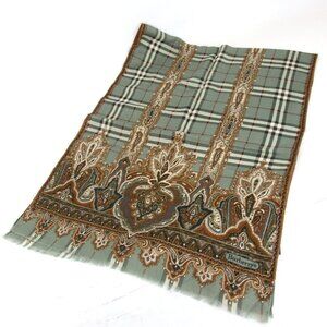 Authentic BURBERRYS long Stall wool/Cashmere [Used]
